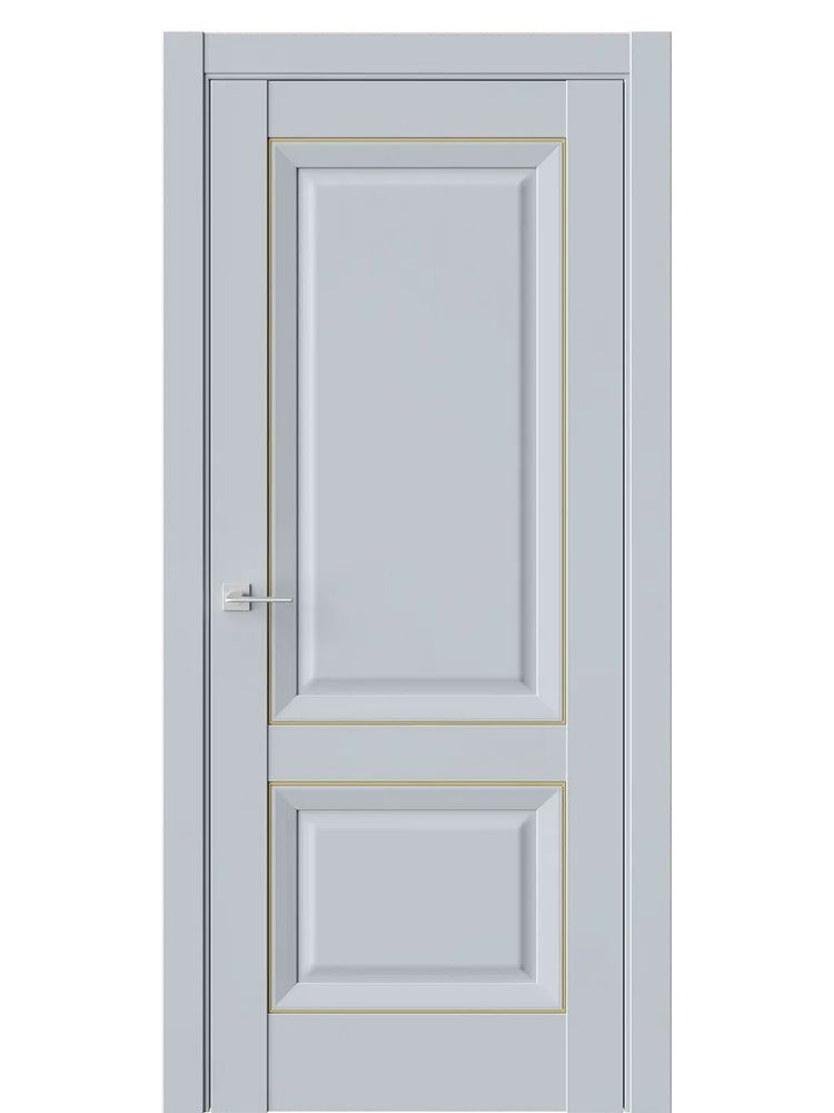 Двери WestStyle  PL3F Белая Ночь /Молдинг ДГ
