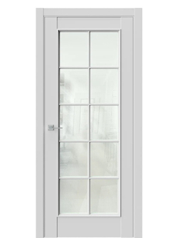 Двери WestStyle En 2 Emlayer серый / Кризет  ДО