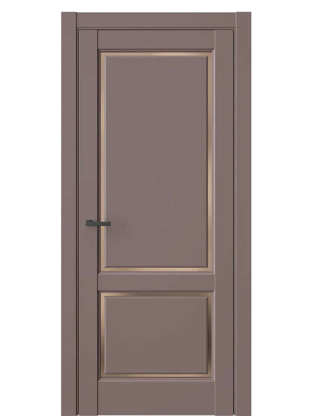 Двери WestStyle  LVT 3 Милкшейк/ Бронза Сатинат ДО