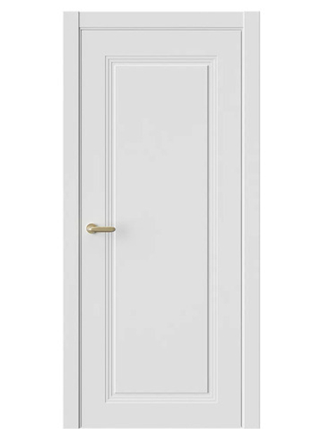 Двери WestStyle  Monte 1 Меринос Белый ДГ