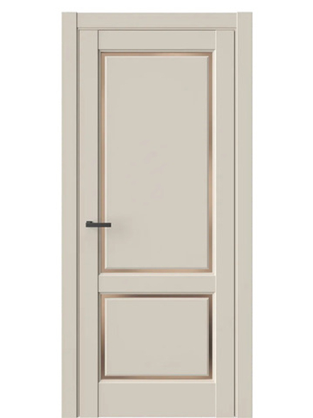 Двери WestStyle  LVT 3 Лазурный Песок/ Бронза Сатинат ДО