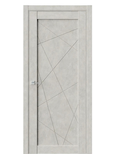 Двери WestStyle  NR1  Prime 1  Бетон Смоки ДГ