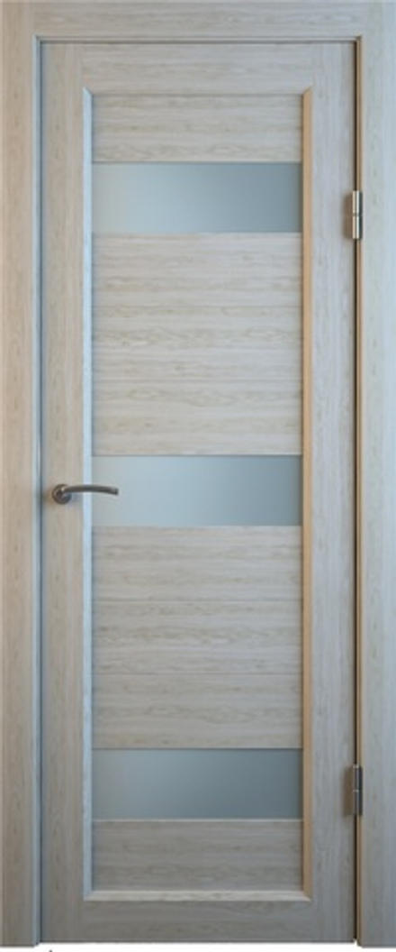 Межкомнатные двери MART DOORS С4 Дуб монтана грей/Сатинат (ДО)