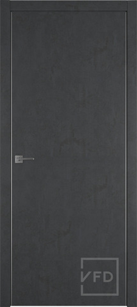 Межкомнатные двери ВФД "URBAN Z" Jet Loft 4х4 SE /Silver Edge (Алюминиевая кромка) ДГ