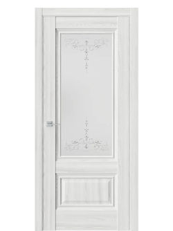 Двери WestStyle  "Ch 8"  Клен айс/ белое сатинат ДО