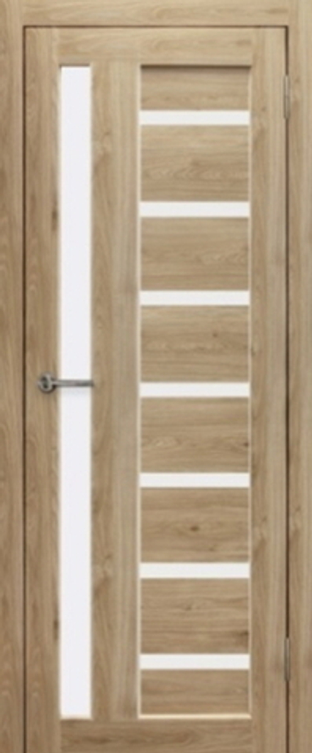 Межкомнатные двери ДУБРАВА "ВЕРТИКАЛЬ" ДО Шампань/Сатинат