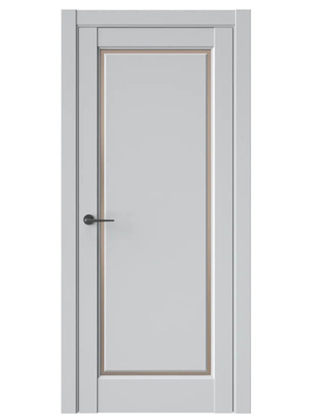 Двери WestStyle  LVT 1 Агатовое Сияние/ Бронза Сатинат ДО