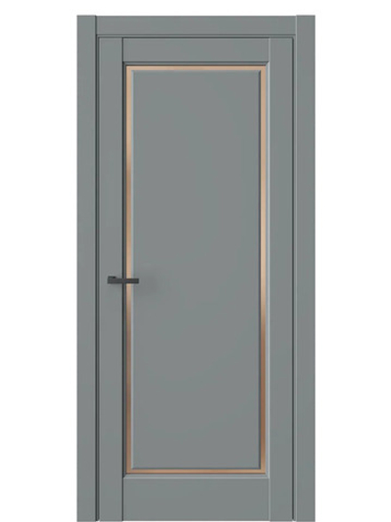 Двери WestStyle  LVT 1 Альпийская Ночь/ Бронза Сатинат ДО