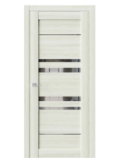 Двери WestStyle  "CZ 9 Клен крем/зеркало графит ДО