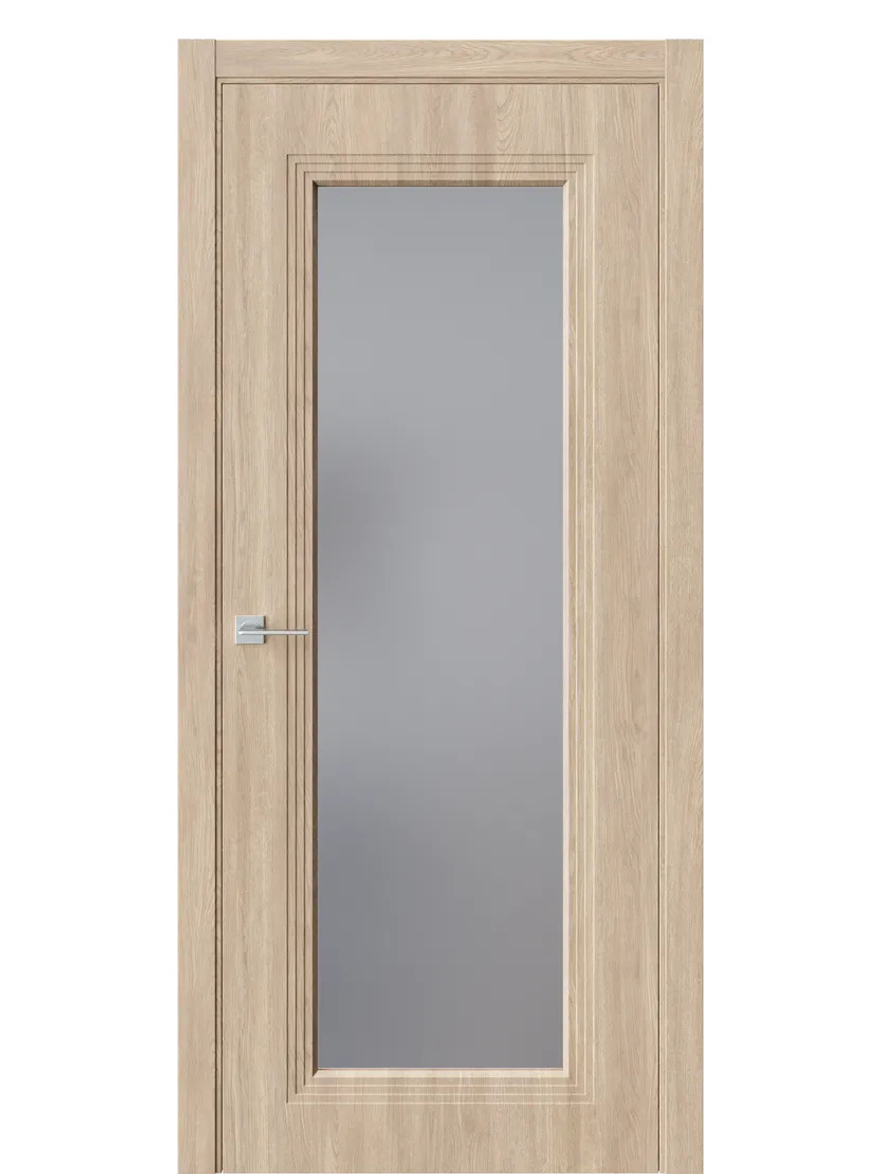 Двери WestStyle  Monte 2 Брандо /Графит Сатинат ДО