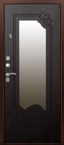 Сейф-двери сударь "ольга" 3к-51 с зеркалом венге