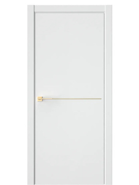 Двери WestStyle  MODERNO 39 Белая Вуаль /молдинг  ДГ