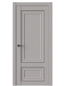 Двери WestStyle HR1 Сенди /Графит Сатинат  ДО