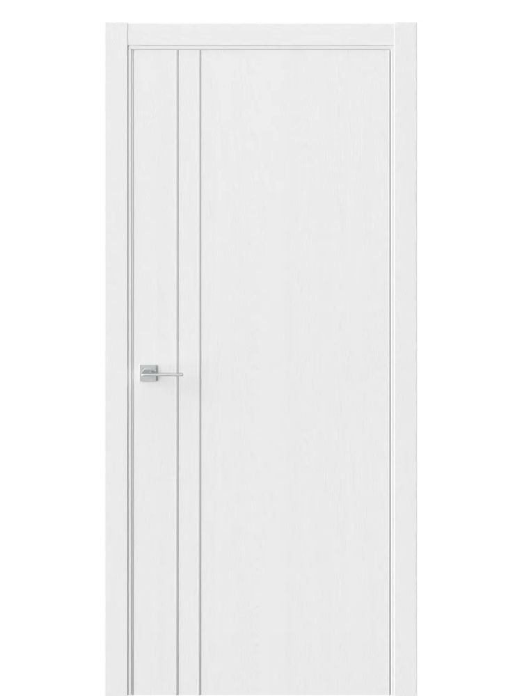 Двери WestStyle  "IN 40" Дуб Винта /алюм.кромка ДГ