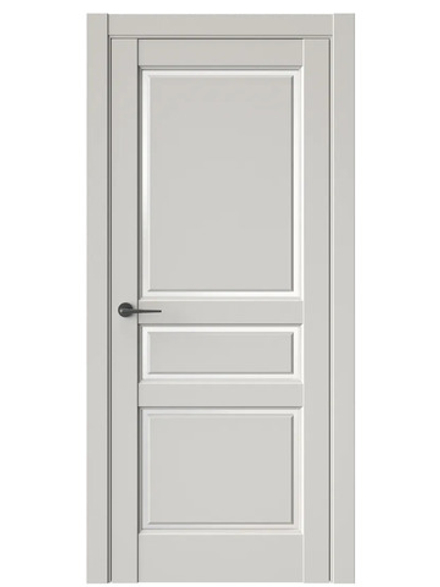 Двери WestStyle  LVT 5 Песчаный Рай/ Белое Сатинат ДО