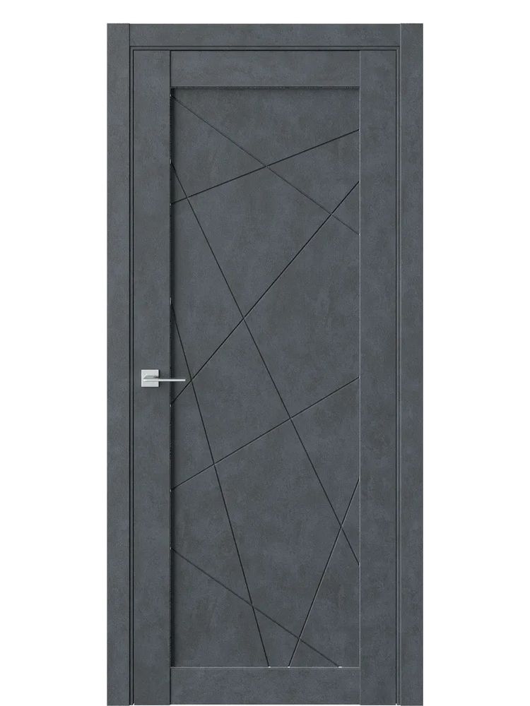 ДВЕРИ WestStyle  NR1  Prime 1  Бетон Маренго ДГ