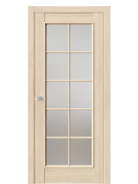 Двери WestStyle En 2 Сенди / Белое Сатинат  ДО