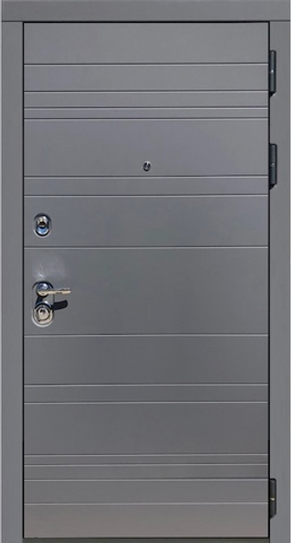 Сейф-двери сударь мд-39 серая матовая/белая матовая