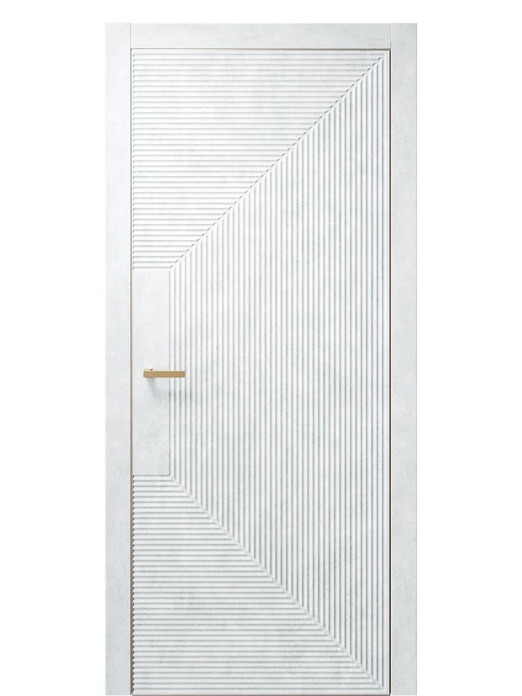 Двери WestStyle  "IN 4 FL" Бетон Лайт /алюм.кромка  ДГ