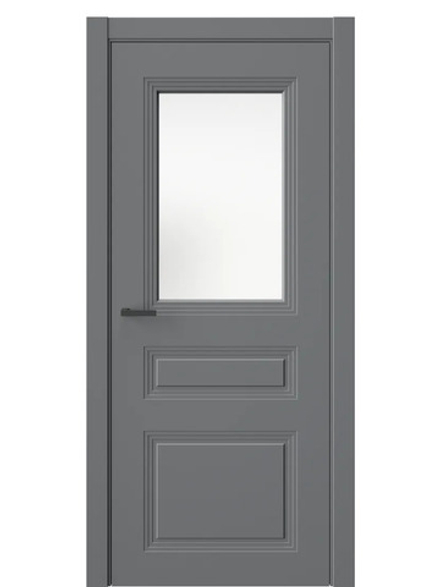 Двери WestStyle  Monte 8 Альпийская Ночь /Белое Сатинат ДО