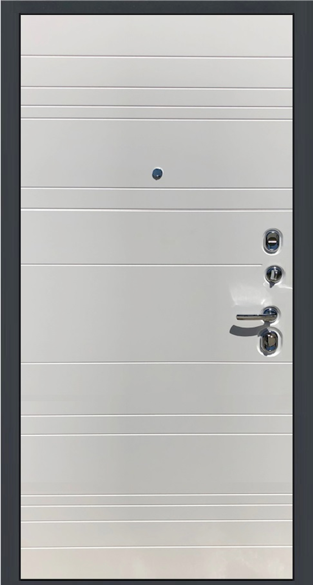 Сейф-двери сударь мд-39 серая матовая/белая матовая