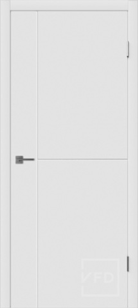 Межкомнатные двери ВФД "Miami" polar ДГ0, Белая эмаль