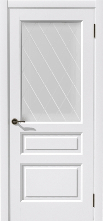 Межкомнатные двери ДУБРАВА "Пиано-2" ДО SOFT TOUCH Серый