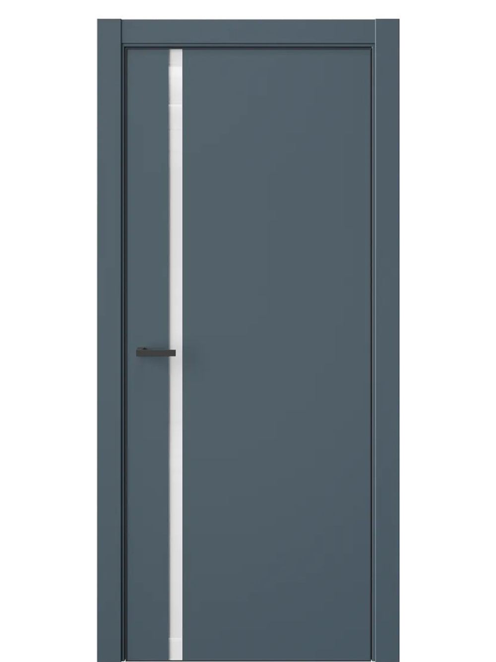 Двери WestStyle  "IN 36" Океанская Волна /Аляска Lacobel /алюм.кромка  ДО