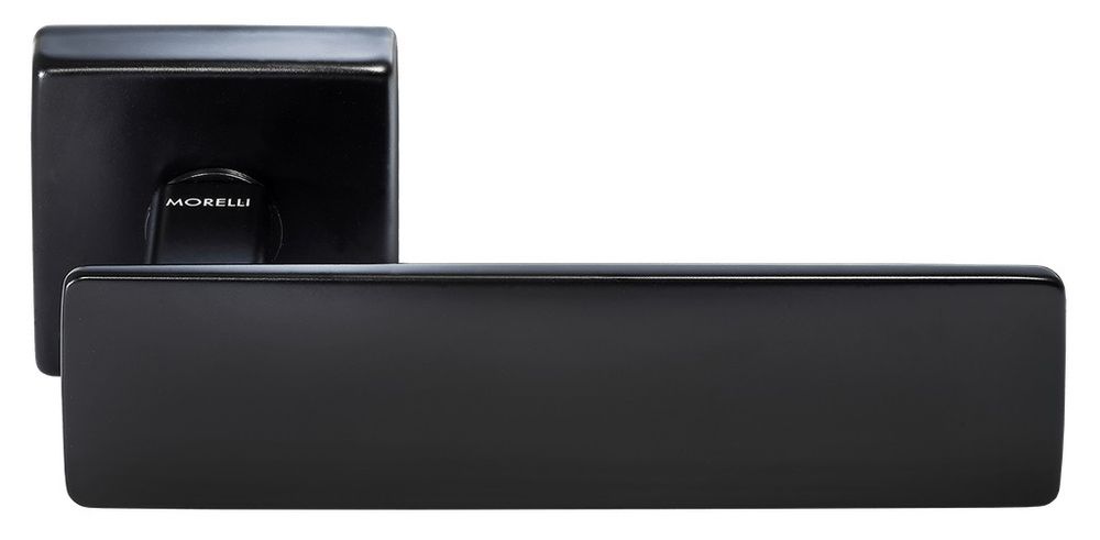 Дверные ручки morelli luxury space-sq nero цвет - черный