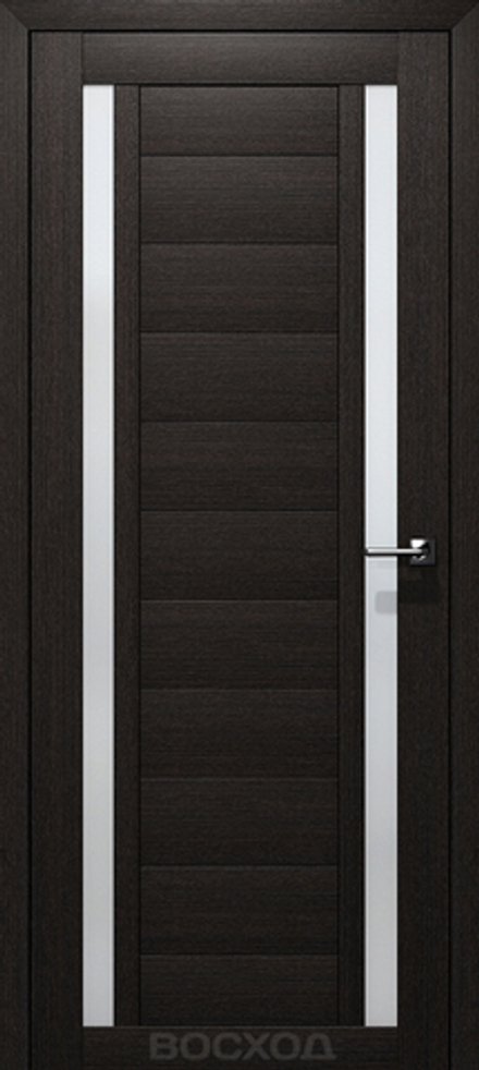 Межкомнатные двери ВОСХОД "ГАММА 2" Орех бисмарк (венге) ДО