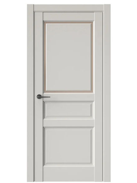 Двери WestStyle  LVT 5Е Песчаный Рай/ Бронза Сатинат ДО