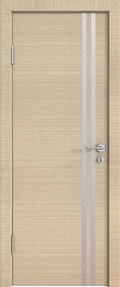 Дверная линия "модерн шумоизоляционная" 606-36мм неаполь/алюминиевая кромка молдинг
