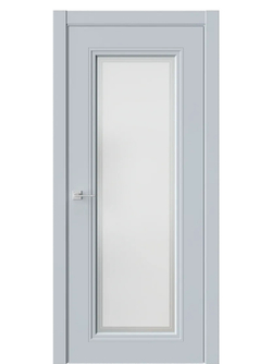 Двери WestStyle Eliss 2 Белая ночь /белое сатинат  ДО