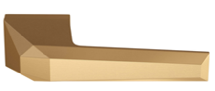 Дверные ручки PALLINI "Стокгольм" PAL-202-SQ BSG Цвет - Византийское золото