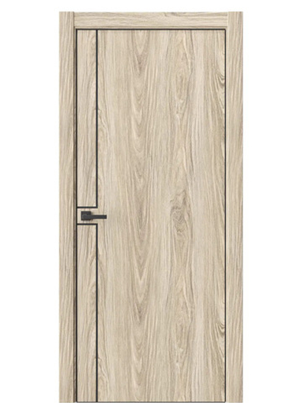 Двери WestStyle  "IN 42" Дуб Мюнстер /алюм.кромка  ДГ