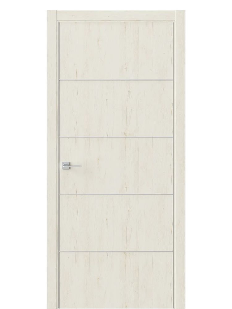 Двери WestStyle  "IN 27" Дуб Джентл /алюм.кромка ДГ