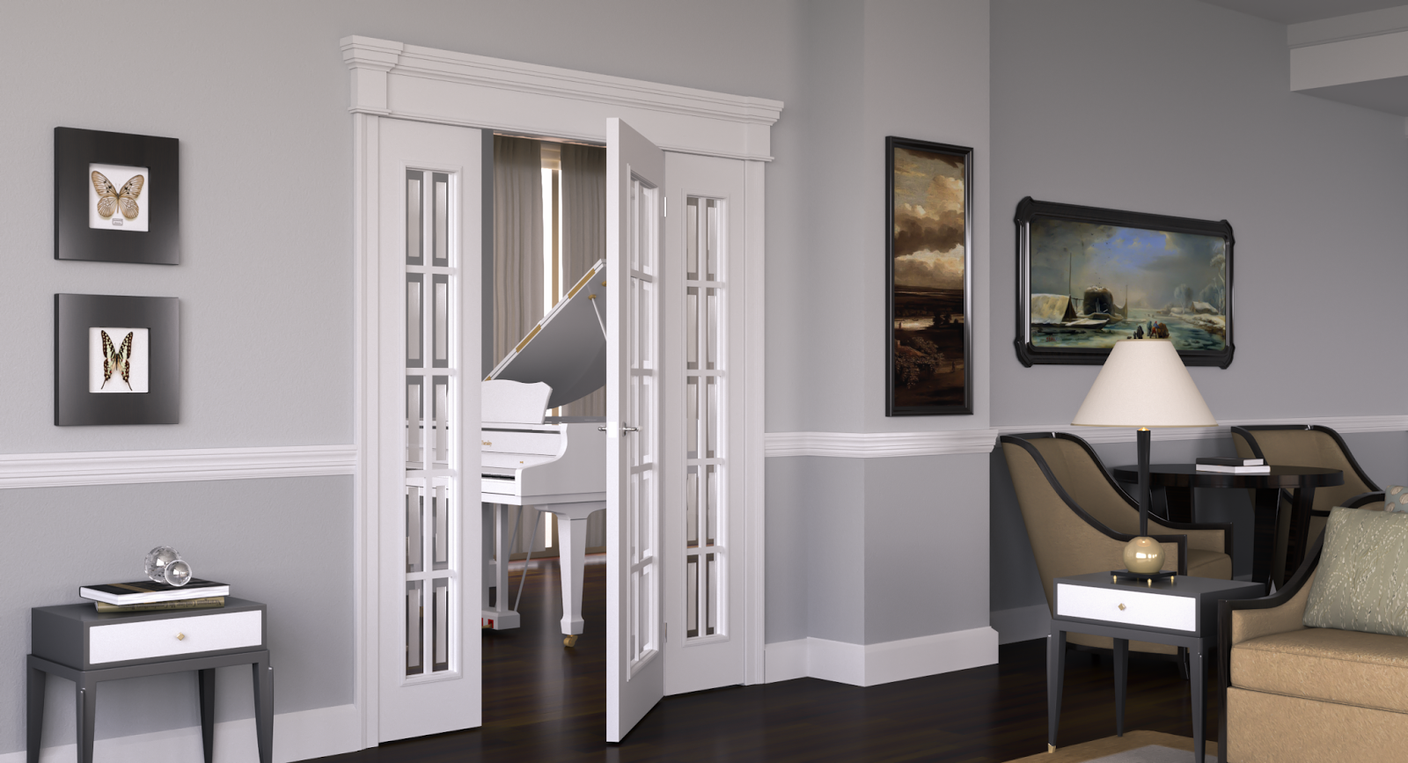 Двустворчатые двери 3