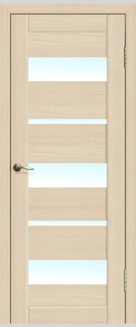 Межкомнатные двери La Stella 200 Ясень латте/Сатин ДО