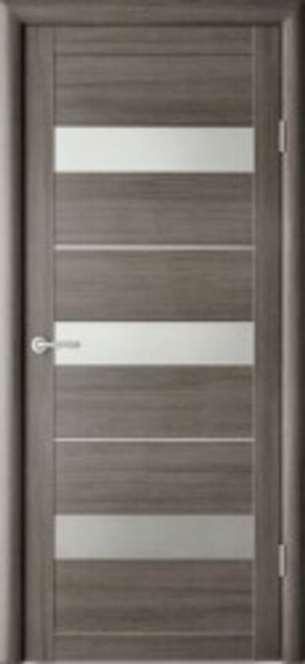 Межкомнатные двери ALBERO "Прага" Кедр Серый (ДО)