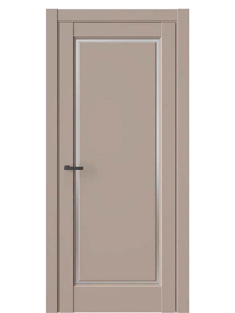 Двери WestStyle  LVT 1 Гляссе/ Белое Сатинат ДО