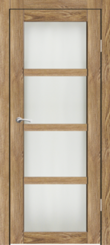 Межкомнатные двери SYNERGY "Трио" Ель карпатская (Сатинат матовое)