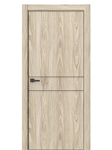 Двери WestStyle  "IN 20" Дуб Мюнстер /алюм.кромка  ДГ