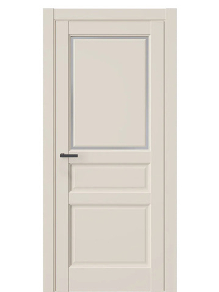 Двери WestStyle  LVT 5Е Лазурный Песок/ Графит Сатинат ДО