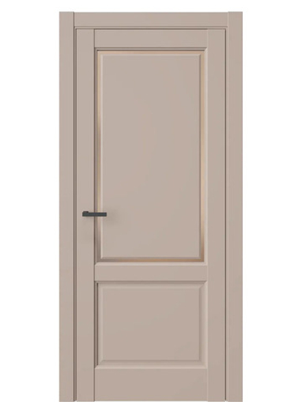 Двери WestStyle  LVT 3Е Гляссе/ Бронза Сатинат ДО