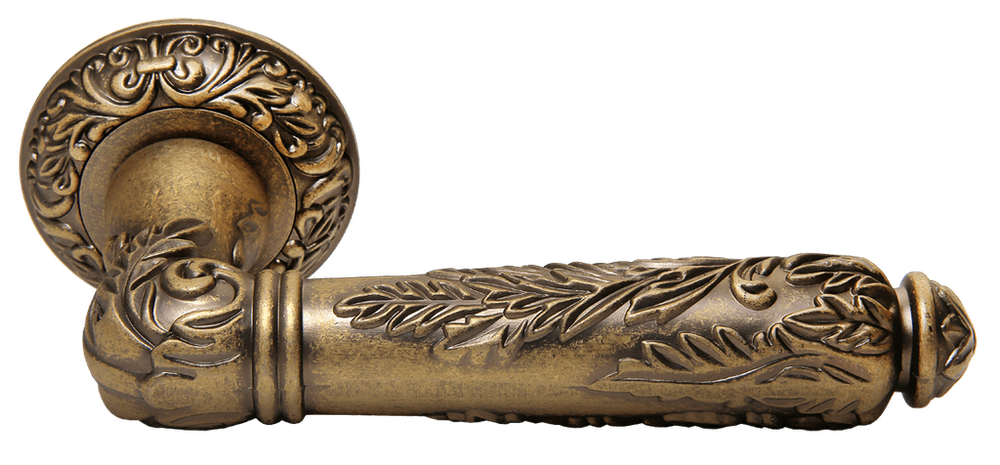Дверные ручки rucetti rap-classic 7 omb цвет - старая античная бронза
