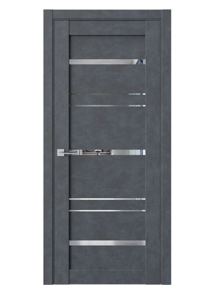 Двери WestStyle  "CZ 8 Бетон маренго/зеркало  ДО