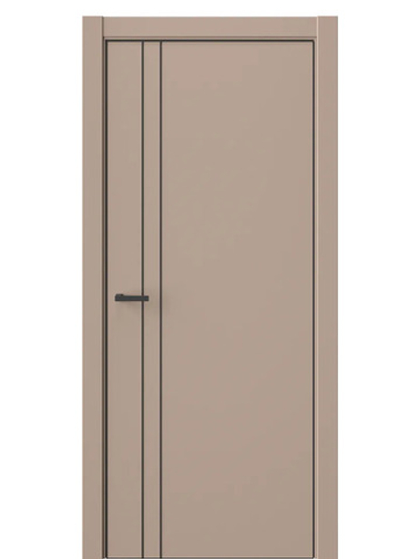 Двери WestStyle  "IN 40" Гляссе /алюм.кромка  ДГ