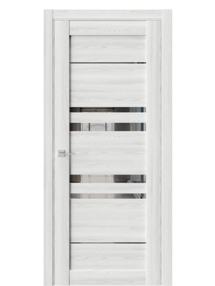 Двери WestStyle  "CZ 9 Клен айс/зеркало графит ДО