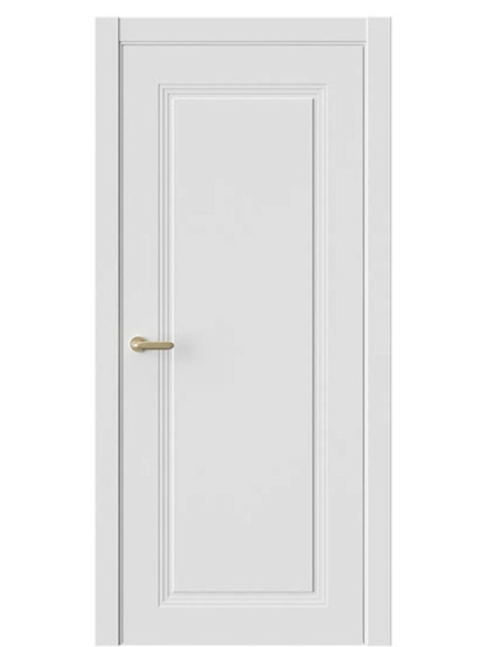 Двери WestStyle  Monte 1 Меринос Белый ДГ