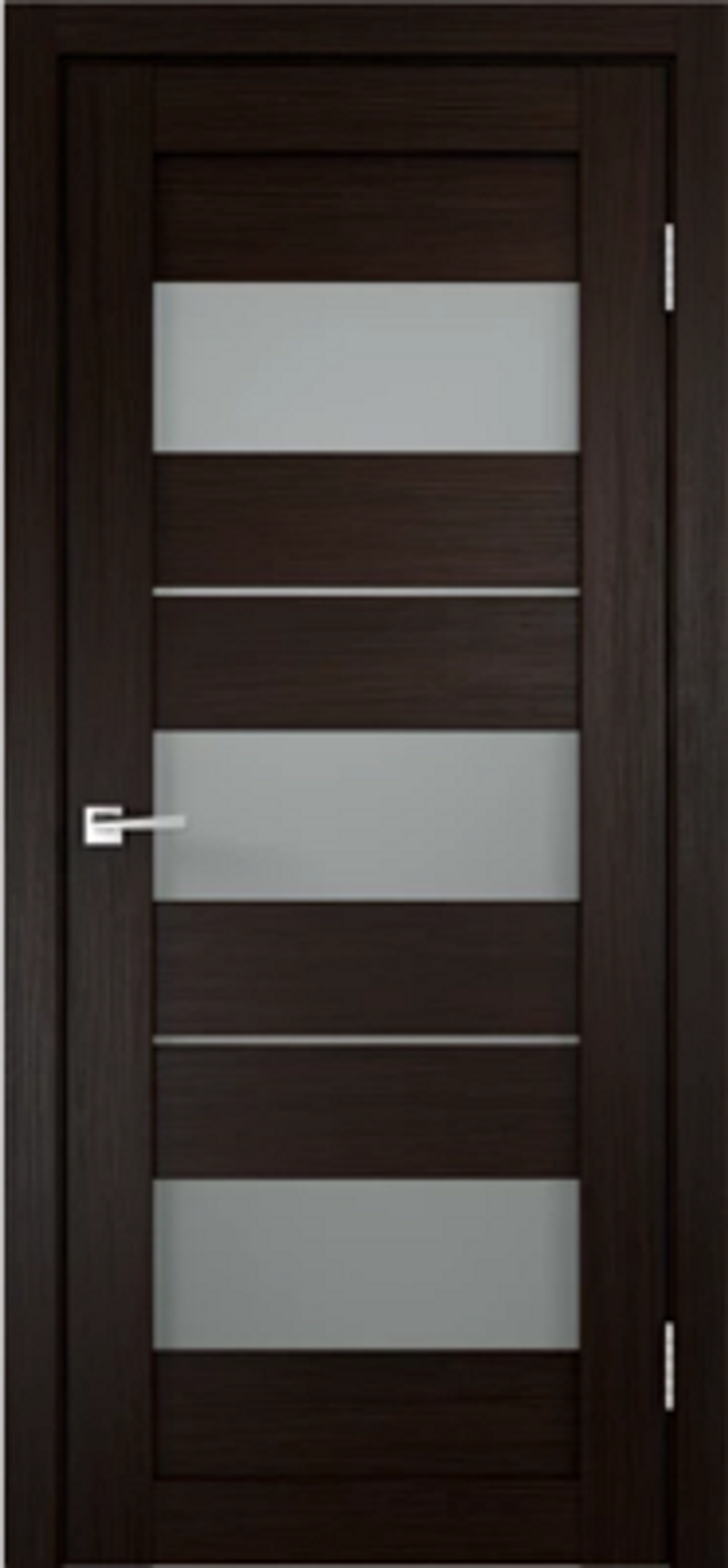 Межкомнатные двери VELLDORIS "Duplex" 12 Венге стекло Matelux ДО